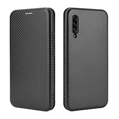 Custodia Portafoglio In Pelle Cover con Supporto L04Z per Samsung Galaxy A90 5G Nero