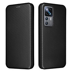 Custodia Portafoglio In Pelle Cover con Supporto L04Z per Xiaomi Mi 12T 5G Nero