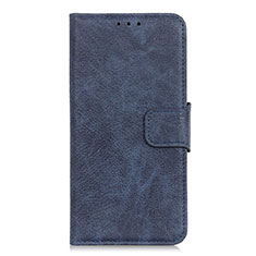 Custodia Portafoglio In Pelle Cover con Supporto L05 per Google Pixel 4 Blu