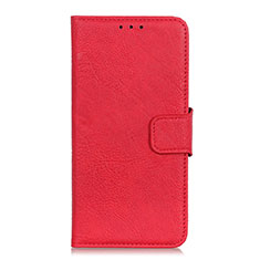 Custodia Portafoglio In Pelle Cover con Supporto L05 per Google Pixel 4 Rosso