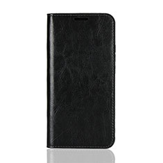 Custodia Portafoglio In Pelle Cover con Supporto L05 per Huawei Mate 20 Lite Nero