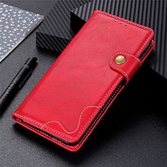 Custodia Portafoglio In Pelle Cover con Supporto L05 per Motorola Moto G9 Power Rosso