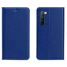 Custodia Portafoglio In Pelle Cover con Supporto L05 per Oppo K7 5G Blu