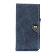 Custodia Portafoglio In Pelle Cover con Supporto L05 per Samsung Galaxy A31 Blu
