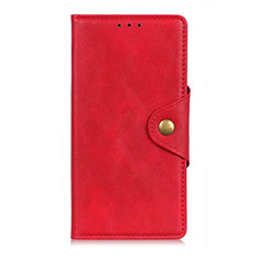 Custodia Portafoglio In Pelle Cover con Supporto L05 per Samsung Galaxy A31 Rosso