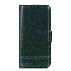 Custodia Portafoglio In Pelle Cover con Supporto L05 per Samsung Galaxy M01 Core Verde