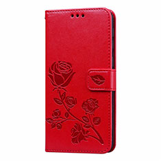 Custodia Portafoglio In Pelle Cover con Supporto L05 per Samsung Galaxy M31 Prime Edition Rosso