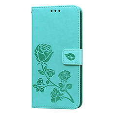 Custodia Portafoglio In Pelle Cover con Supporto L05 per Samsung Galaxy M31 Prime Edition Verde