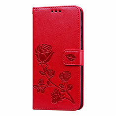 Custodia Portafoglio In Pelle Cover con Supporto L05 per Samsung Galaxy M31 Rosso