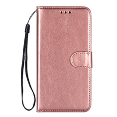 Custodia Portafoglio In Pelle Cover con Supporto L05 per Samsung Galaxy S20 5G Oro Rosa