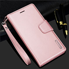 Custodia Portafoglio In Pelle Cover con Supporto L05 per Samsung Galaxy S25 Plus 5G Oro Rosa