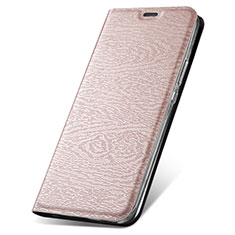 Custodia Portafoglio In Pelle Cover con Supporto L05 per Vivo V20 Pro 5G Oro Rosa