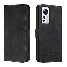Custodia Portafoglio In Pelle Cover con Supporto L05 per Xiaomi Mi 12 5G Nero