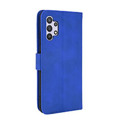 Custodia Portafoglio In Pelle Cover con Supporto L05Z per Samsung Galaxy A32 4G Blu