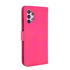 Custodia Portafoglio In Pelle Cover con Supporto L05Z per Samsung Galaxy A32 4G Rosa Caldo