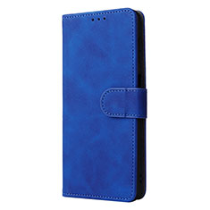 Custodia Portafoglio In Pelle Cover con Supporto L05Z per Samsung Galaxy F23 5G Blu