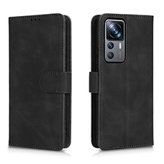 Custodia Portafoglio In Pelle Cover con Supporto L05Z per Xiaomi Redmi K50 Ultra 5G Nero