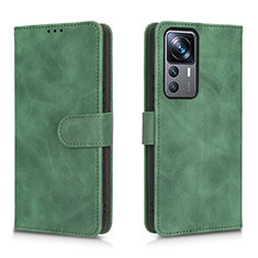 Custodia Portafoglio In Pelle Cover con Supporto L05Z per Xiaomi Redmi K50 Ultra 5G Verde