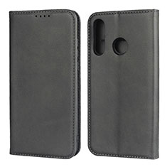 Custodia Portafoglio In Pelle Cover con Supporto L06 per Huawei Nova 4e Nero