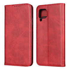 Custodia Portafoglio In Pelle Cover con Supporto L06 per Huawei Nova 7i Rosso