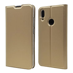 Custodia Portafoglio In Pelle Cover con Supporto L06 per Xiaomi Redmi Note 7 Oro