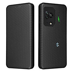 Custodia Portafoglio In Pelle Cover con Supporto L06Z per Xiaomi Black Shark 5 Pro 5G Nero