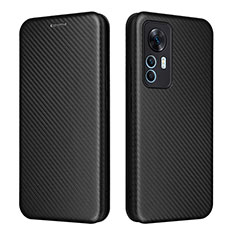 Custodia Portafoglio In Pelle Cover con Supporto L06Z per Xiaomi Mi 12T 5G Nero