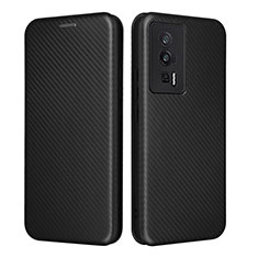 Custodia Portafoglio In Pelle Cover con Supporto L06Z per Xiaomi Poco F5 Pro 5G Nero