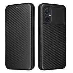 Custodia Portafoglio In Pelle Cover con Supporto L06Z per Xiaomi Poco M5 4G Nero