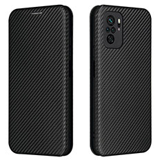 Custodia Portafoglio In Pelle Cover con Supporto L06Z per Xiaomi Poco M5S Nero