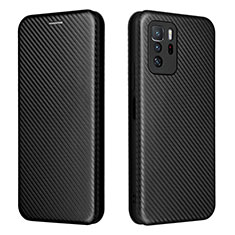 Custodia Portafoglio In Pelle Cover con Supporto L06Z per Xiaomi Poco X3 GT 5G Nero