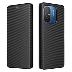 Custodia Portafoglio In Pelle Cover con Supporto L06Z per Xiaomi Redmi 11A 4G Nero