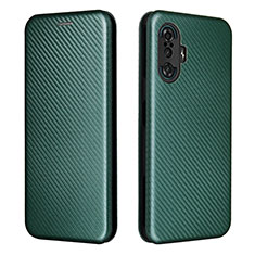 Custodia Portafoglio In Pelle Cover con Supporto L06Z per Xiaomi Redmi K40 Gaming 5G Verde