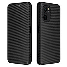 Custodia Portafoglio In Pelle Cover con Supporto L06Z per Xiaomi Redmi K40 Pro 5G Nero