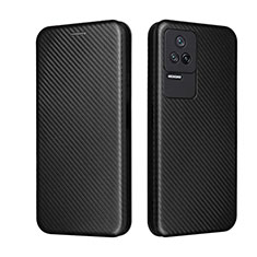 Custodia Portafoglio In Pelle Cover con Supporto L06Z per Xiaomi Redmi K40S 5G Nero