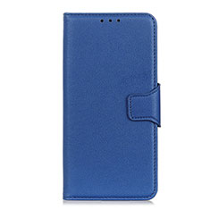 Custodia Portafoglio In Pelle Cover con Supporto L07 per Motorola Moto G Pro Blu