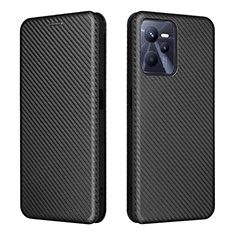 Custodia Portafoglio In Pelle Cover con Supporto L07Z per Realme C35 Nero