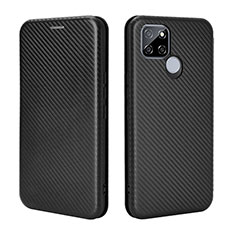 Custodia Portafoglio In Pelle Cover con Supporto L07Z per Realme Q2i 5G Nero