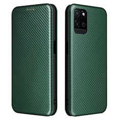 Custodia Portafoglio In Pelle Cover con Supporto L07Z per Realme V11 5G Verde