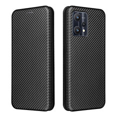 Custodia Portafoglio In Pelle Cover con Supporto L07Z per Realme V25 5G Nero