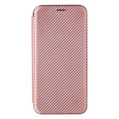 Custodia Portafoglio In Pelle Cover con Supporto L07Z per Samsung Galaxy A15 4G Oro Rosa