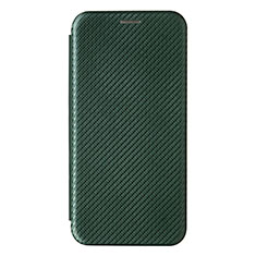 Custodia Portafoglio In Pelle Cover con Supporto L07Z per Samsung Galaxy A15 4G Verde