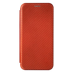 Custodia Portafoglio In Pelle Cover con Supporto L07Z per Samsung Galaxy A15 LTE Marrone