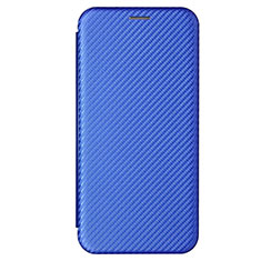 Custodia Portafoglio In Pelle Cover con Supporto L07Z per Samsung Galaxy A52 4G Blu