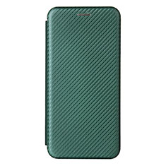 Custodia Portafoglio In Pelle Cover con Supporto L07Z per Samsung Galaxy M32 4G Verde