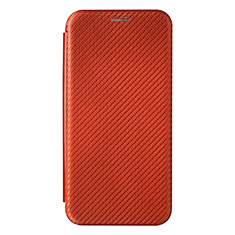 Custodia Portafoglio In Pelle Cover con Supporto L07Z per Samsung Galaxy Quantum4 5G Marrone