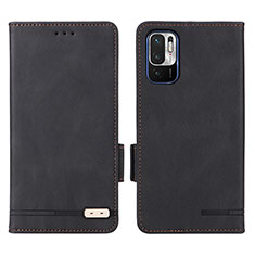 Custodia Portafoglio In Pelle Cover con Supporto L07Z per Xiaomi Redmi Note 11 SE 5G Nero