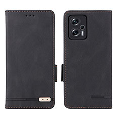 Custodia Portafoglio In Pelle Cover con Supporto L07Z per Xiaomi Redmi Note 11T Pro+ Plus 5G Nero