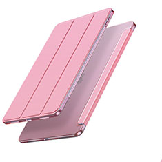 Custodia Portafoglio In Pelle Cover con Supporto L08 per Apple iPad Pro 11 (2021) Oro Rosa