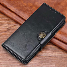 Custodia Portafoglio In Pelle Cover con Supporto L08 per Huawei Nova 6 SE Nero